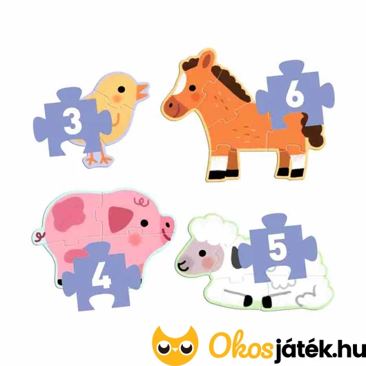 Djeco farmos puzzle