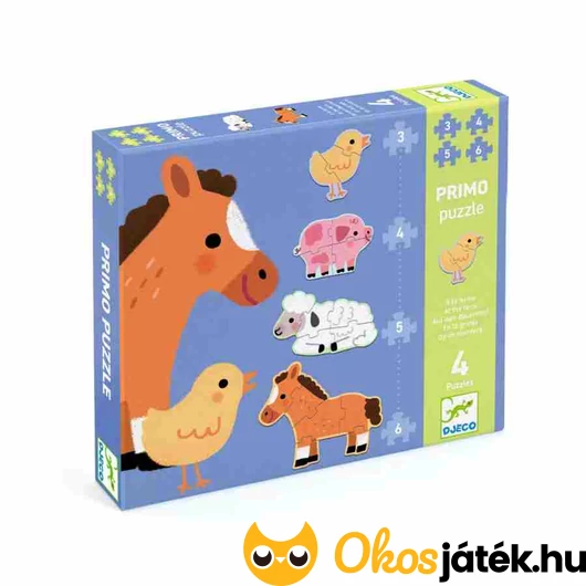 Djeco Primo puzzle - A farmon