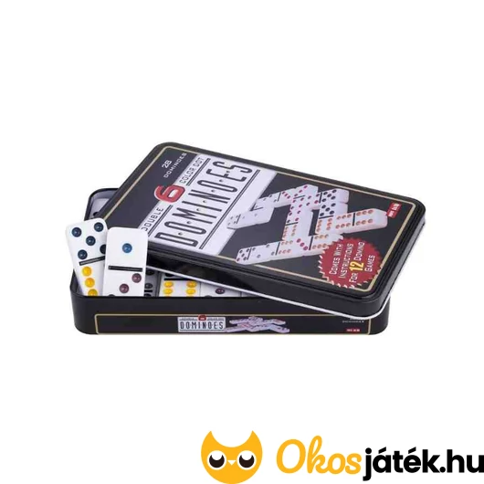 Domino fém dobozban