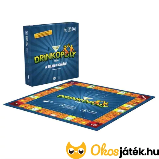 18 éves kor felett - Drinkopoly társasjáték