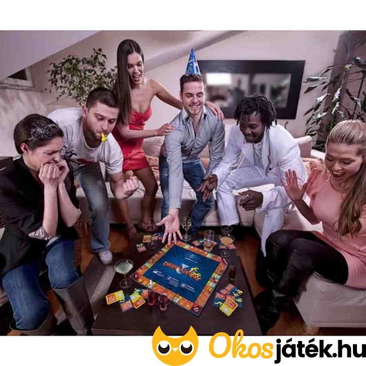 Drinkopoly: A teljes homály társasjáték 18+