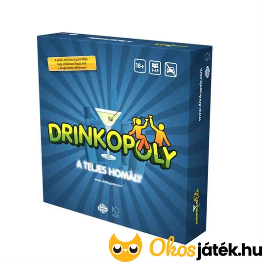 Drinkopoly: A teljes homály társasjáték Csak felnőtteknek!