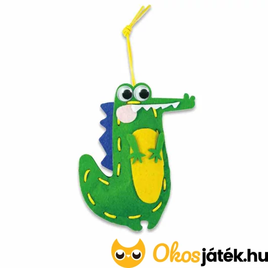 Első varrókészletem - krokodil