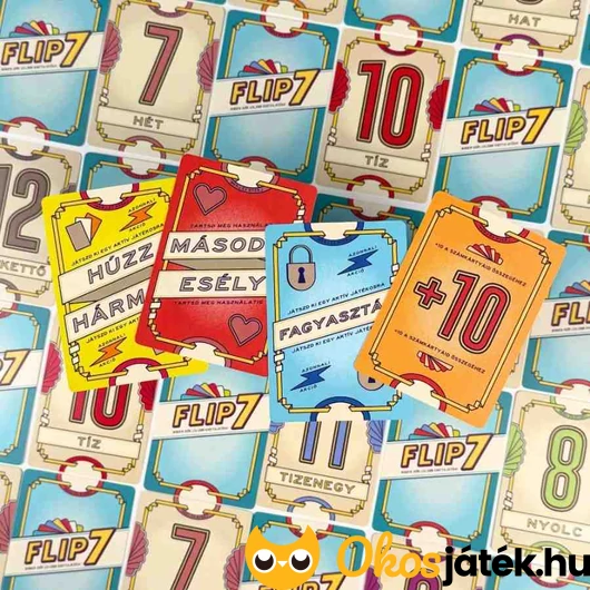 Flip 7 kártyái