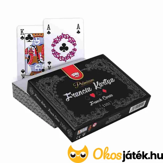 Prémium Francia Kártya - KVÍZ Játékkártya