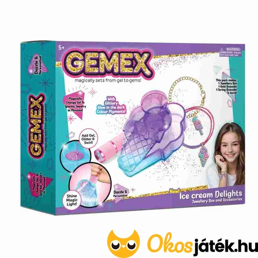 Gemex - Jégkrém finomságok ékszerkészítő szett