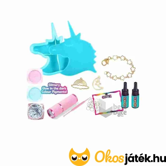 Gemex Ékszerkészítő unikornis öntőformával