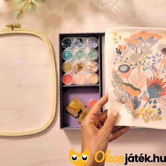 Djeco Varrós készlet - Gyöngyhímzés