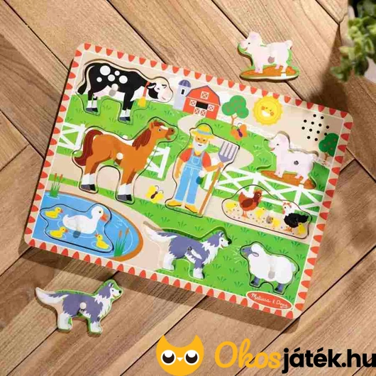 Zenélő puzzle