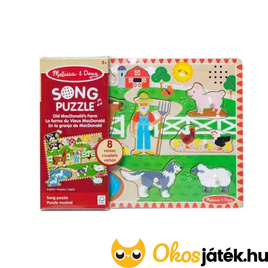 Melissa and Doug farmos puzzle