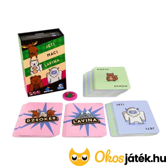 Jeti, maci, lavina kártyajáték