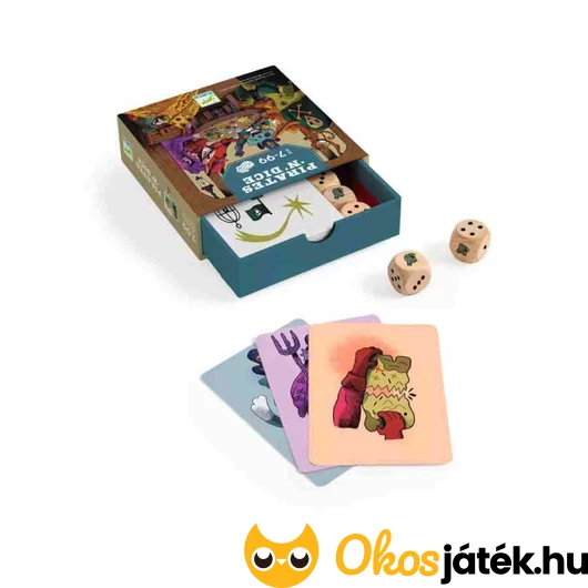 Djeco Kalóz kockázat kártyajáték