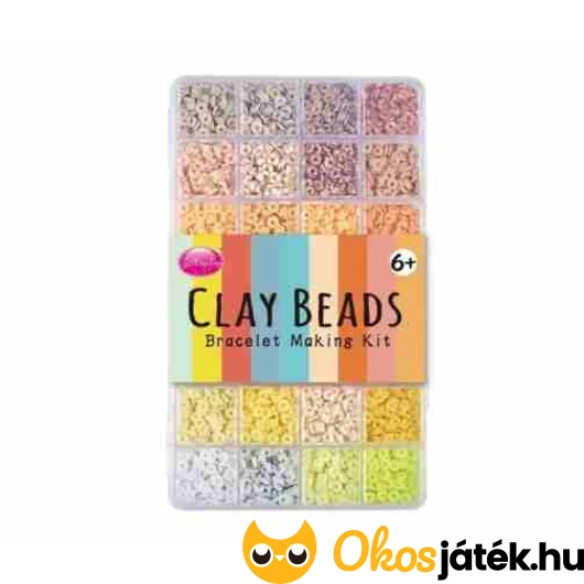 Heishi gyöngy készlet karkötő készítéshez