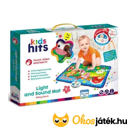 Kids Hits: Játszószőnyeg hang- és fényhatásokkal