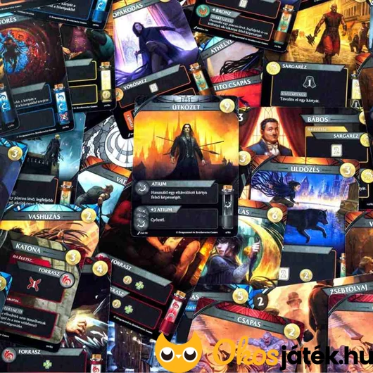 A Ködszerzet: kártyák