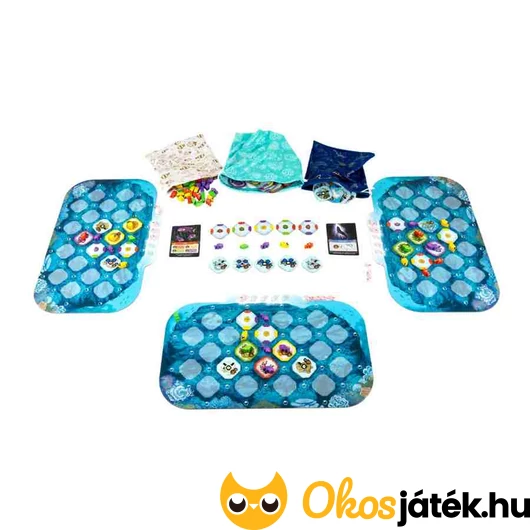 Korallzátony társasjáték tartalma