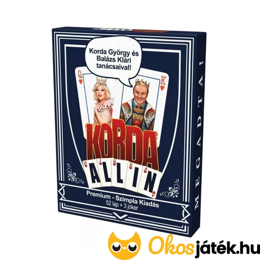 Korda All in - Prémium francia kártya