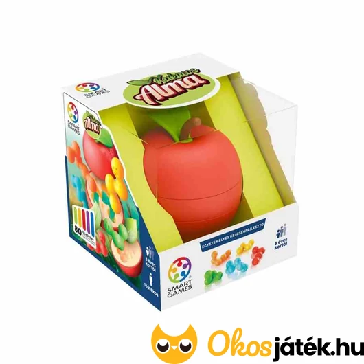 Kukacos Alma logikai játék csomagolás