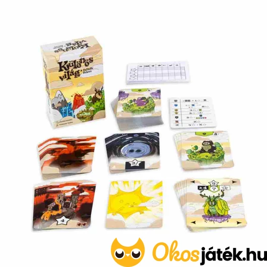 Különös világ a felhők felett kártyajáték tartalma