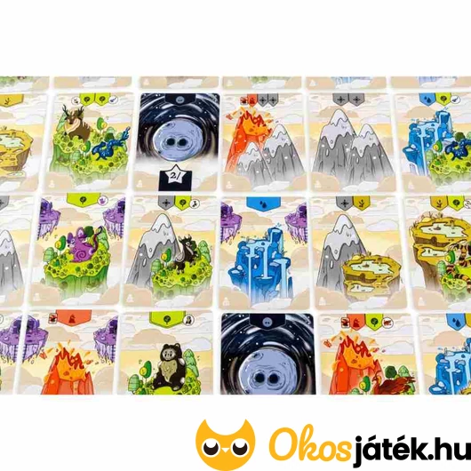 Különös világ a felhők felett kártyák