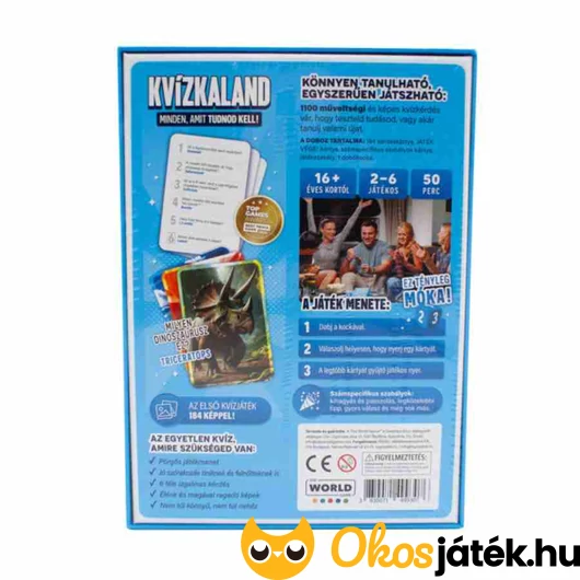 Kvízkaland kvíz társasjáték