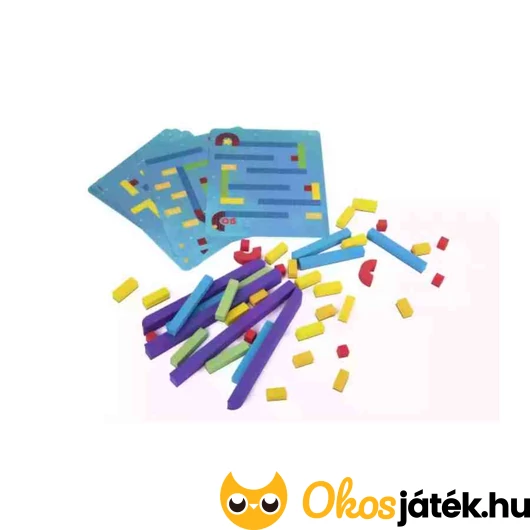 Tooky Toys Mágneses útvsztő-építő ügyességi játék