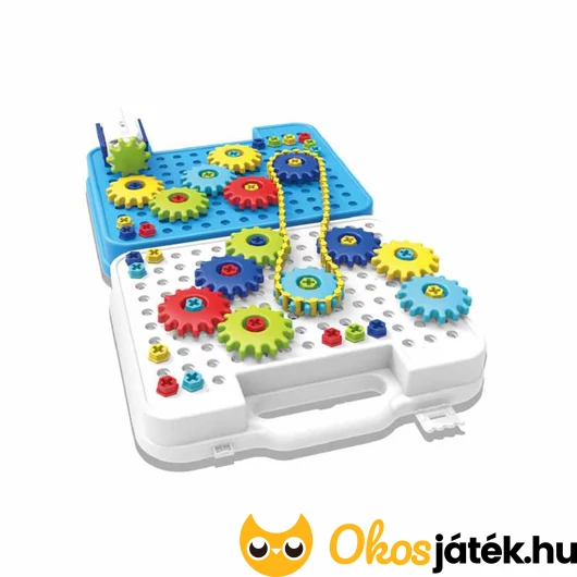 Fogaskerekek építőkészlet