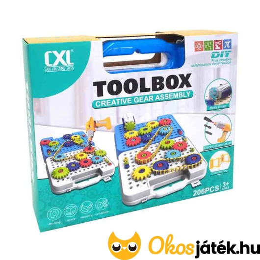 Szerszámosláda - láncok és fogaskerekek