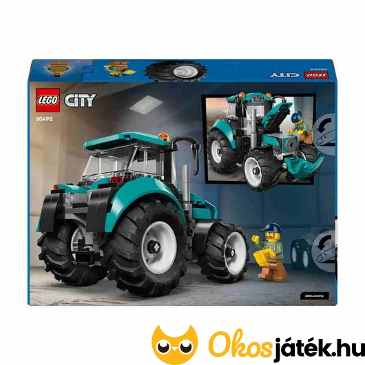 LEGO City Traktor csomagolás
