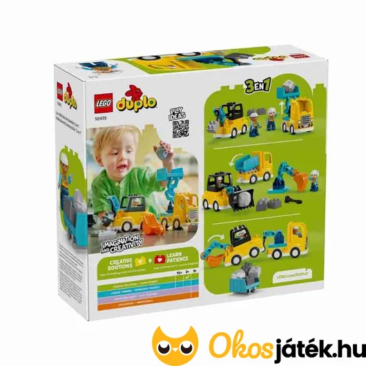 LEGO Duplo munkagépek csomagolás