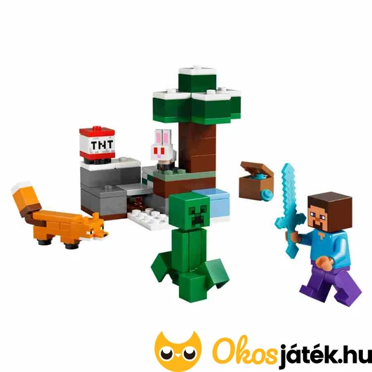 LEGO Minecraft - Steve tajgai kalandjai
