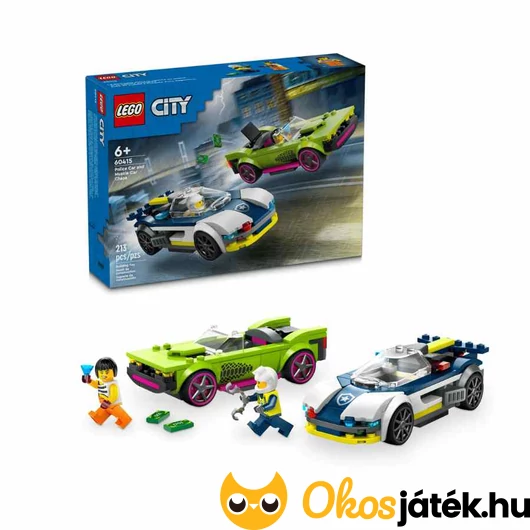 LEGO City - Rendőrautó és sportkocsi hajsza