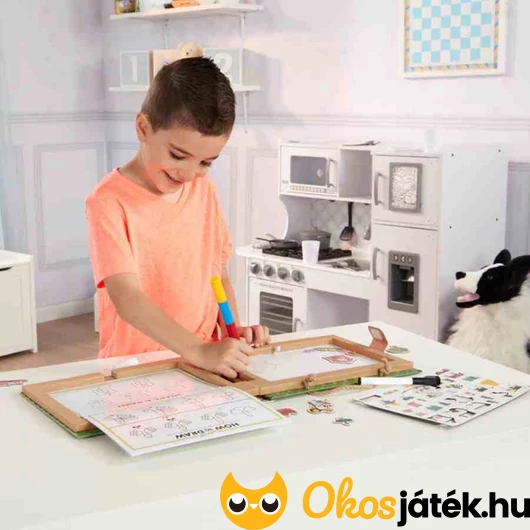 Letörölhető rajz és mágneses játékkészlet - Melissa &amp; Doug