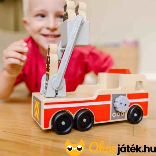 Fa létrás tűzoltóautó - Melissa &amp; Doug