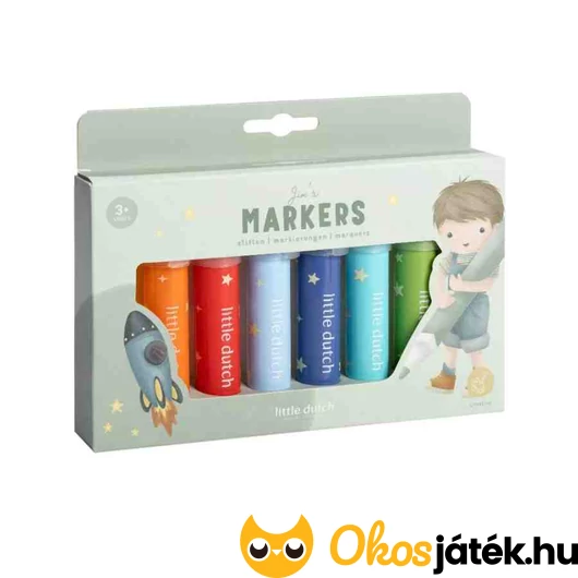 Little Dutch filctoll készlet - Jim és barátai