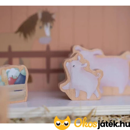 Little Dutch szétnyitható istálló állatok