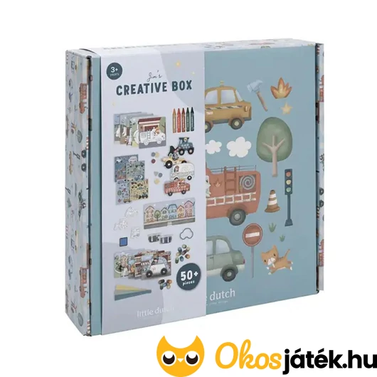 Little Dutch kreatív doboz XL - Jim és barátai