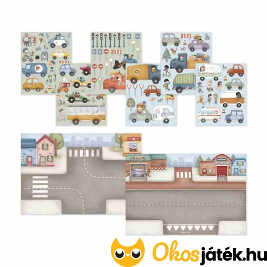 Little Dutch matricás füzet - Jim és barátai matricák