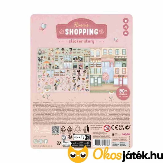 Rosa és barátai matricás füzet