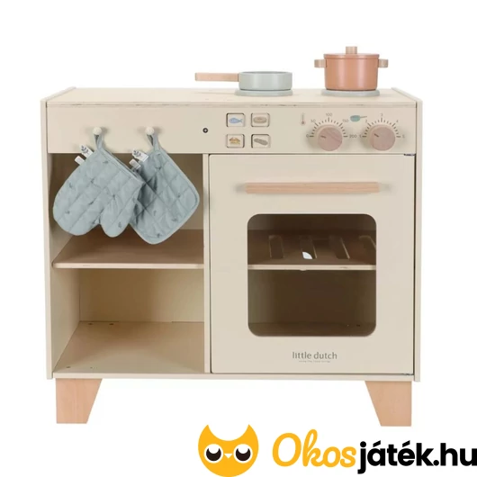Little Dutch játékkonyha natúr színű