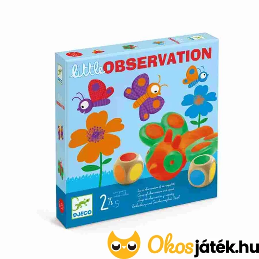 Djeco Little observation - Lepkefogó társasjáték