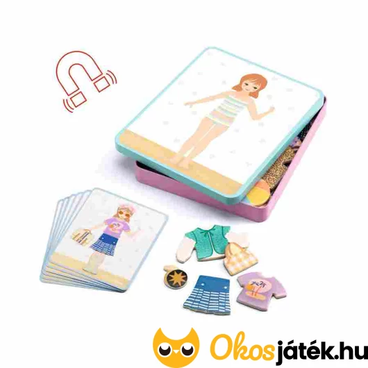 Mágneses öltöztetős képkirakó