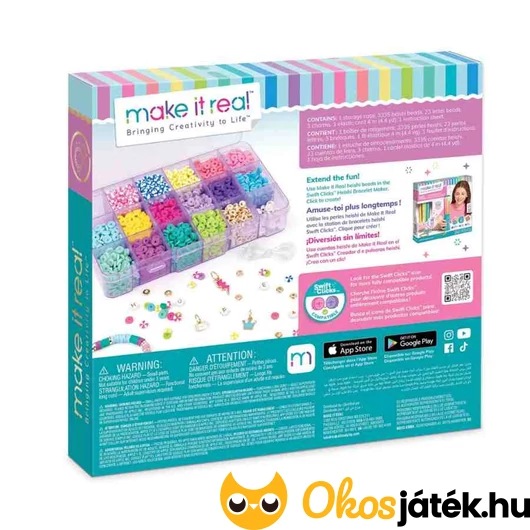 Make It Real Heishi gyöngyök tárolóban