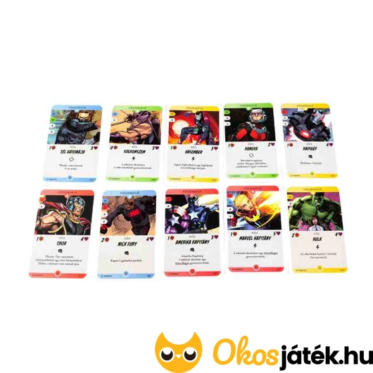 Marvel összecsapás New Yorkban kártyák