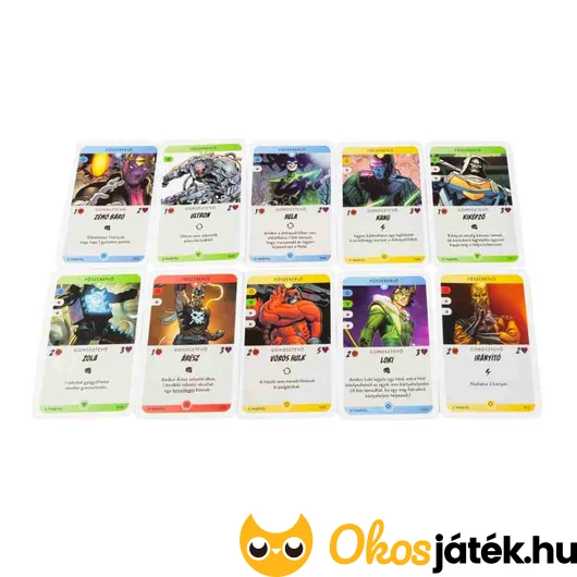 Marvel összecsapás New Yorkban kártyák