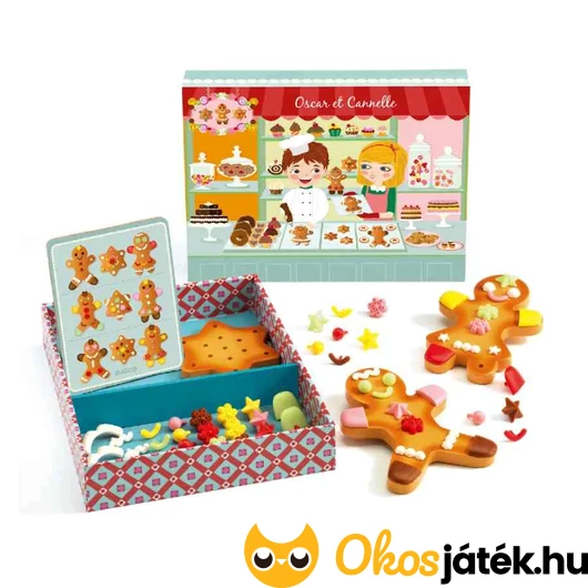 Mézeskalács pötyi készítés - Djeco