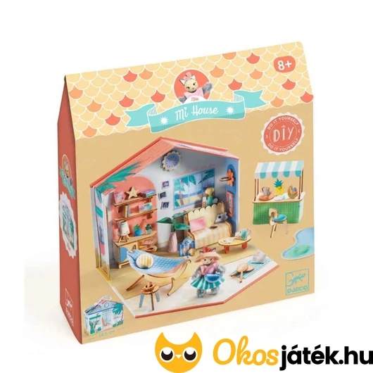 Mia házikója babaház makett