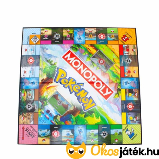 Monopoly társasjáték Pokémon