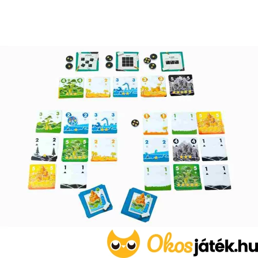 Papírvilág társasjáték kártyák