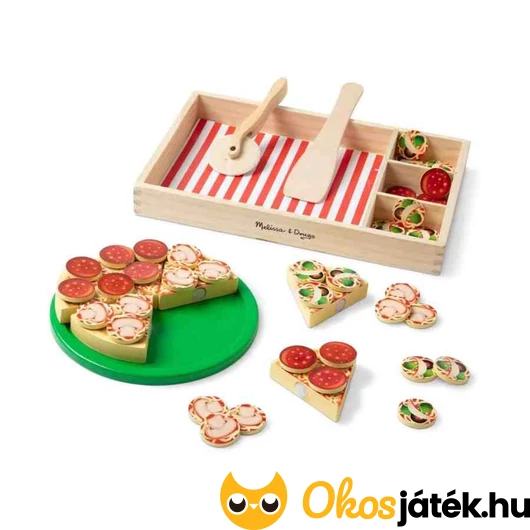 Pizza party fajáték - Melissa Doug